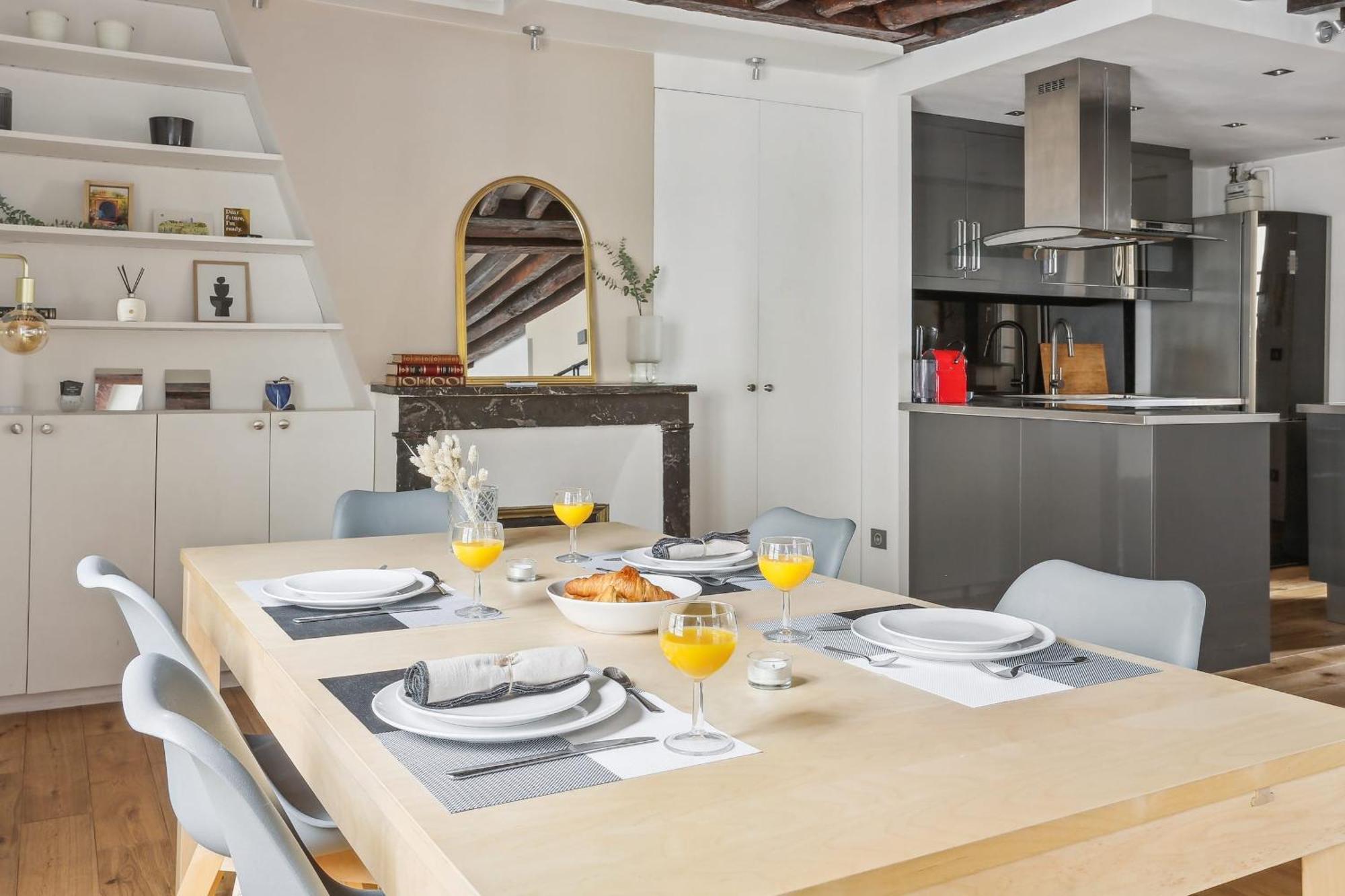 Les Halles & Le Marais - 2Br - Cityapartmentstay Párizs Kültér fotó