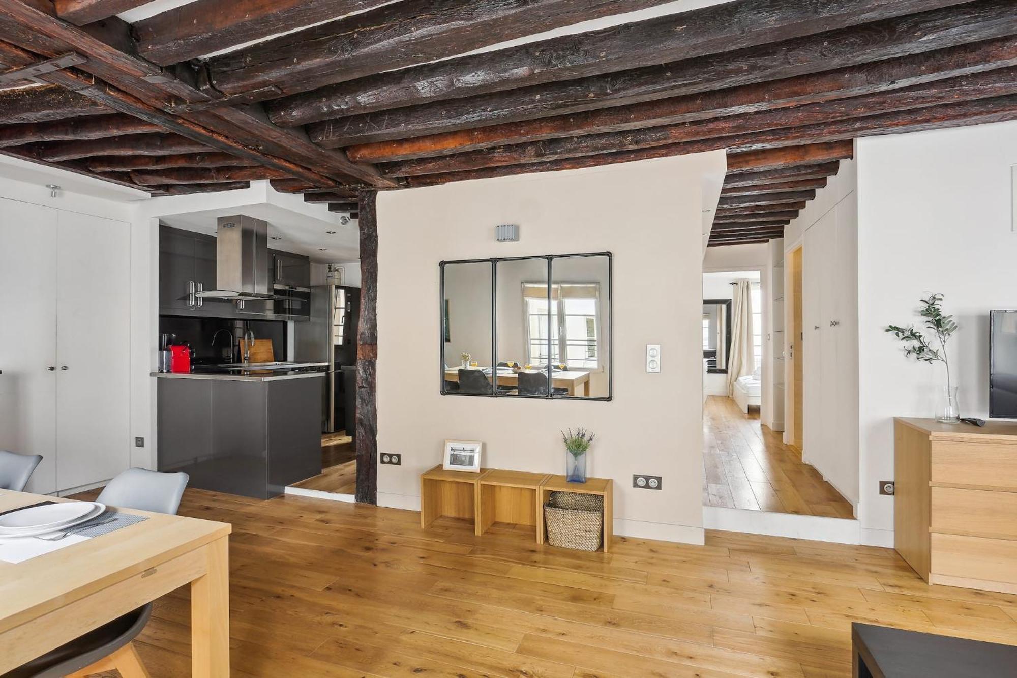 Les Halles & Le Marais - 2Br - Cityapartmentstay Párizs Kültér fotó