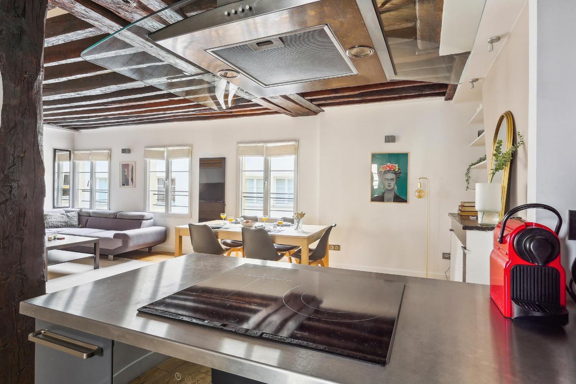 Les Halles & Le Marais - 2Br - Cityapartmentstay Párizs Kültér fotó