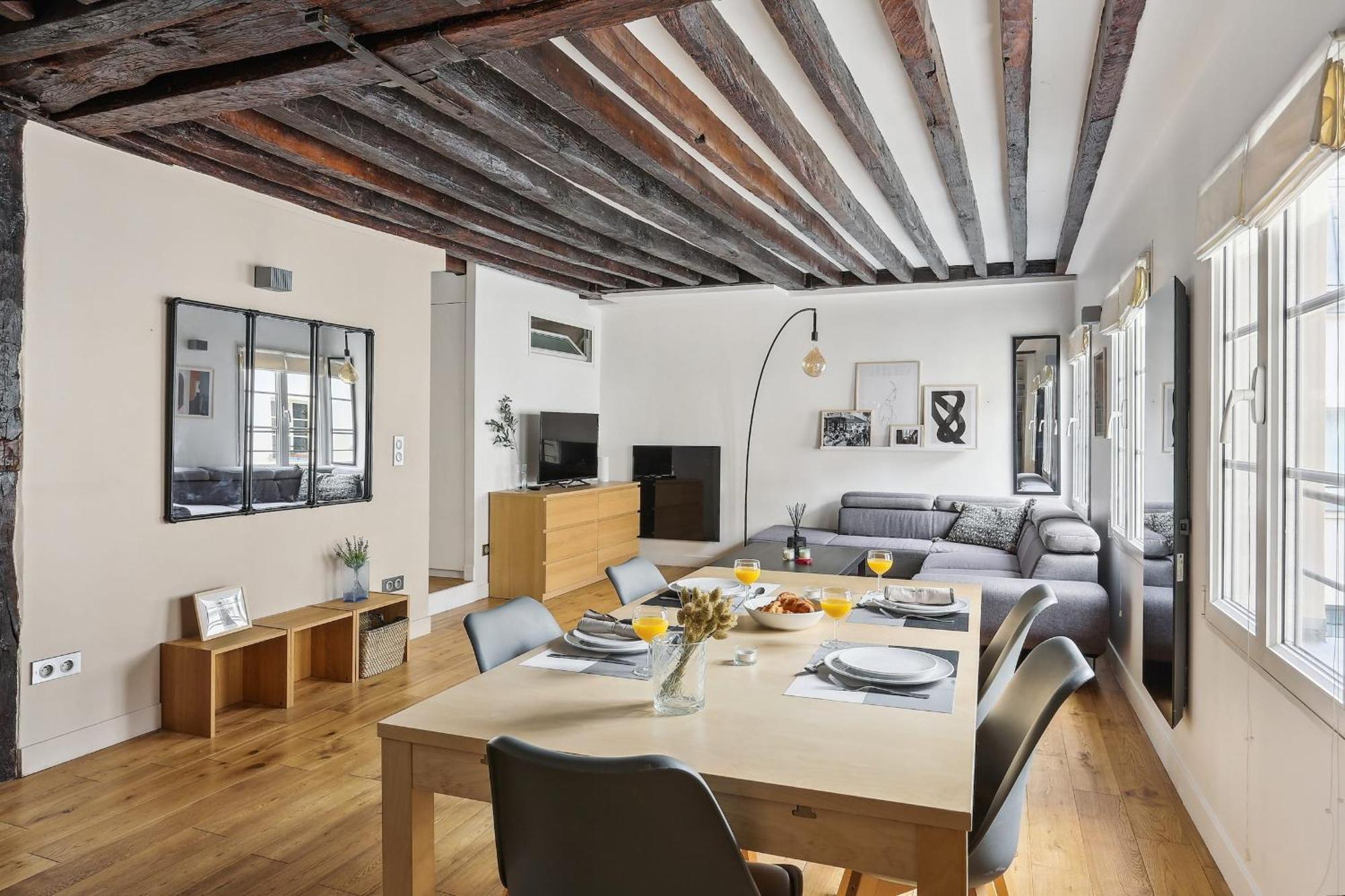 Les Halles & Le Marais - 2Br - Cityapartmentstay Párizs Kültér fotó